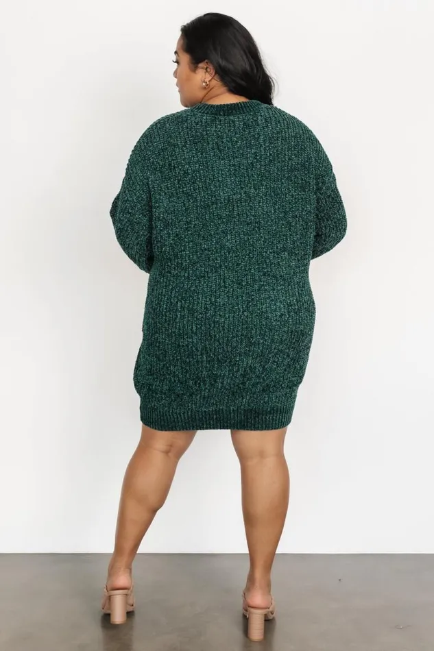 Women Christa Sweater Dress Emerald Baltic Born Short Dresses Women Christa Sweater Dress Emerald Baltic Born Short Dresses