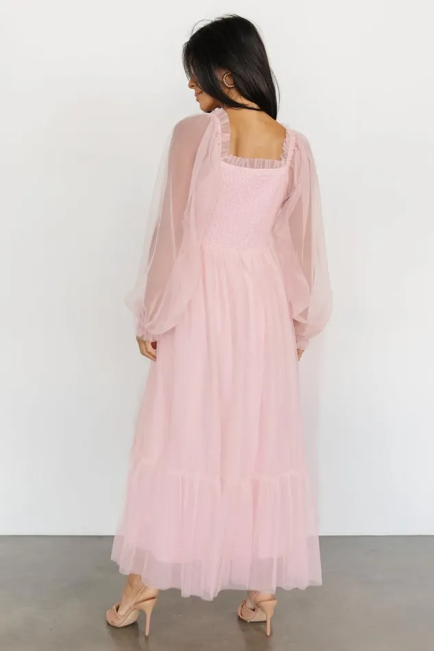 Women Cleobelle Maxi Dress Rosy Pink Baltic Born The Guest Edit Women Cleobelle Maxi Dress Rosy Pink Baltic Born The Guest Edit