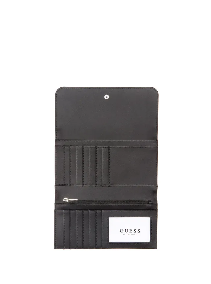 Women Clutches GUESS Coal Logo Zadie Multi Clutch Women Clutches GUESS Coal Logo Zadie Multi Clutch