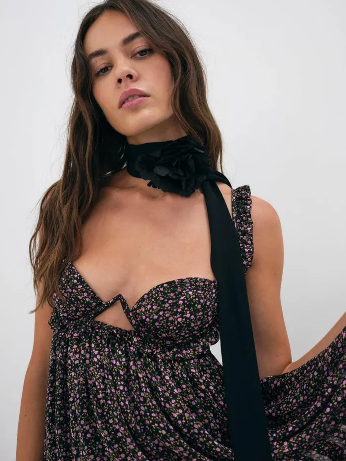 Women Colleen Mini Dress Black For Love and Lemons Dresses Women Colleen Mini Dress Black For Love and Lemons Dresses