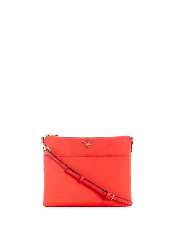 Women Crossbody GUESS Eco Red Gemma Crossbody Bag