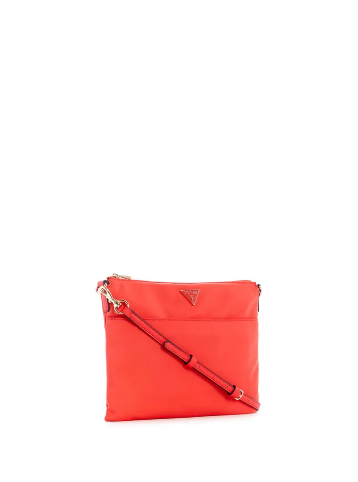 Women Crossbody GUESS Eco Red Gemma Crossbody Bag