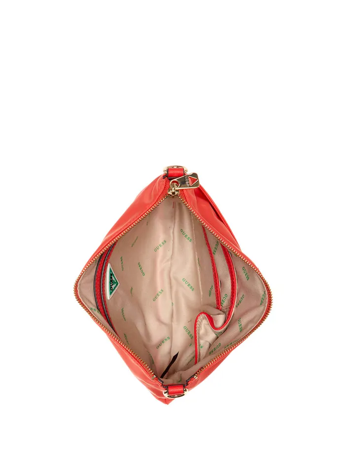 Women Crossbody GUESS Eco Red Gemma Crossbody Bag