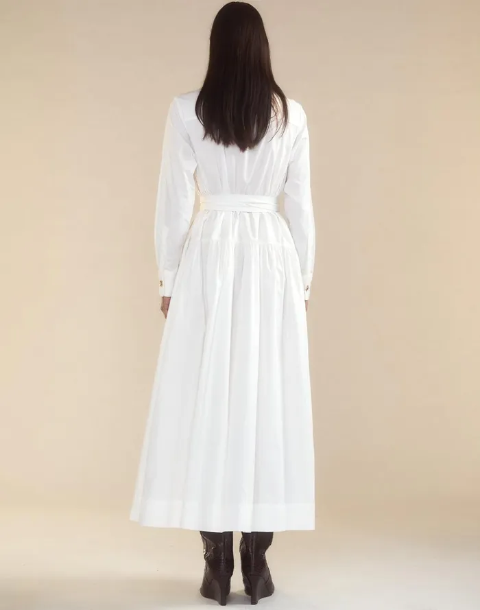 Women Cynthia Rowley Dresses Perennial Shirt Dress White Women Cynthia Rowley Dresses Perennial Shirt Dress White