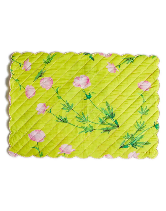 Women Cynthia Rowley Home Quilted Placemats Ylwmt