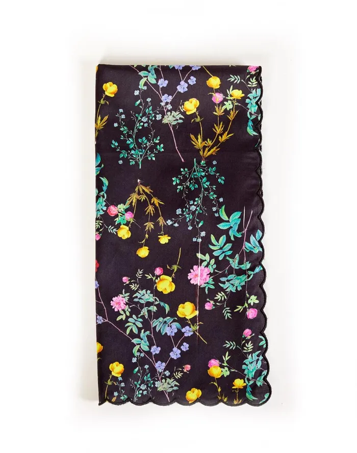 Women Cynthia Rowley Home Scallop Embroidered Edge Dinner Napkin Frlmu