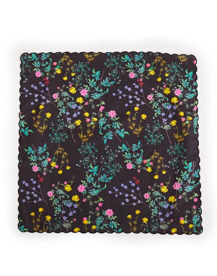 Women Cynthia Rowley Home Scallop Embroidered Edge Dinner Napkin Frlmu