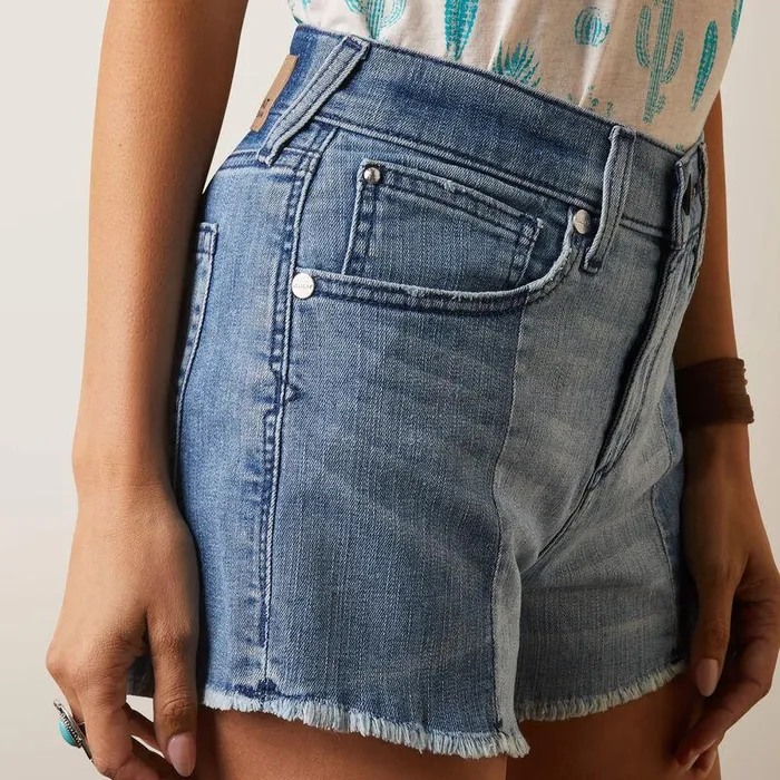 Women Denim Ariat Jazmine 3quot Short Blue Shades Women Denim Ariat Jazmine 3quot Short Blue Shades