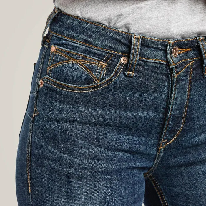 Women Denim Ariat REAL High Rise Fernanda Boot Cut Jean Arkansas Women Denim Ariat REAL High Rise Fernanda Boot Cut Jean Arkansas