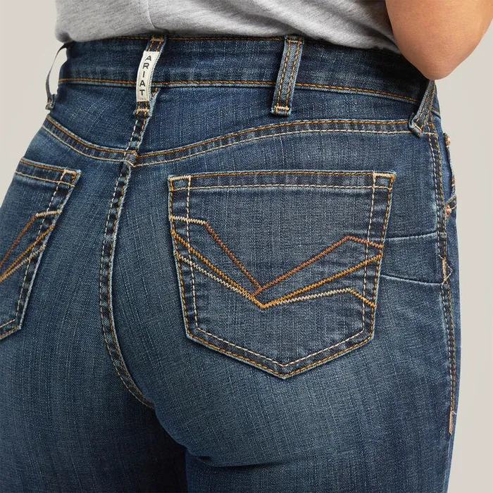 Women Denim Ariat REAL High Rise Fernanda Boot Cut Jean Arkansas Women Denim Ariat REAL High Rise Fernanda Boot Cut Jean Arkansas