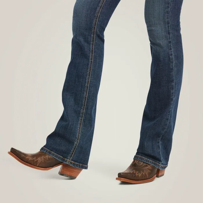 Women Denim Ariat REAL High Rise Fernanda Boot Cut Jean Arkansas Women Denim Ariat REAL High Rise Fernanda Boot Cut Jean Arkansas