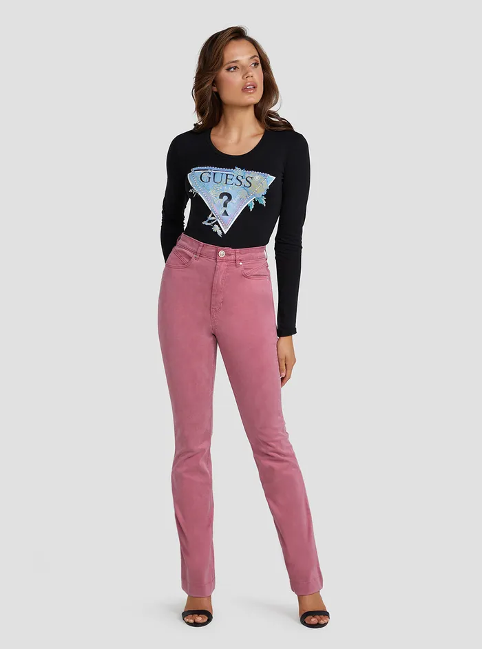 Women Denim GUESS Eco Highrise Skinny Fit Pop 70s Denim Jeans In Antique Mauve Wash Women Denim GUESS Eco Highrise Skinny Fit Pop 70s Denim Jeans In Antique Mauve Wash