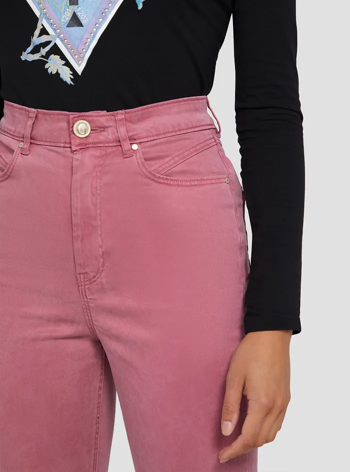 Women Denim GUESS Eco Highrise Skinny Fit Pop 70s Denim Jeans In Antique Mauve Wash Women Denim GUESS Eco Highrise Skinny Fit Pop 70s Denim Jeans In Antique Mauve Wash