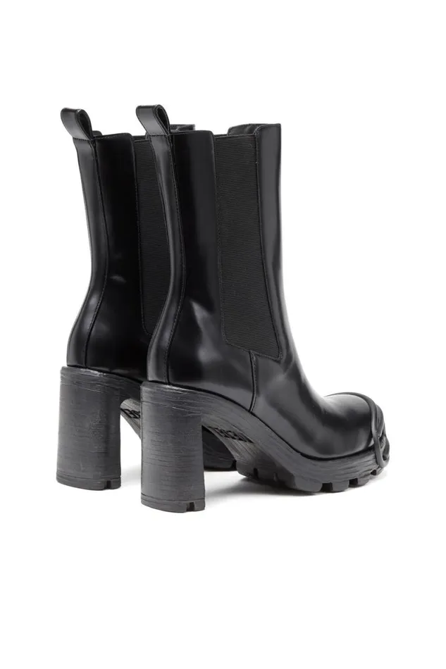 Women Diesel Boots DHAMMER CH D W Black Women Diesel Boots DHAMMER CH D W Black