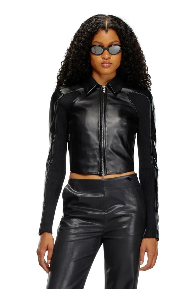 Women Diesel Jackets LTOTEMP1 Black Women Diesel Jackets LTOTEMP1 Black