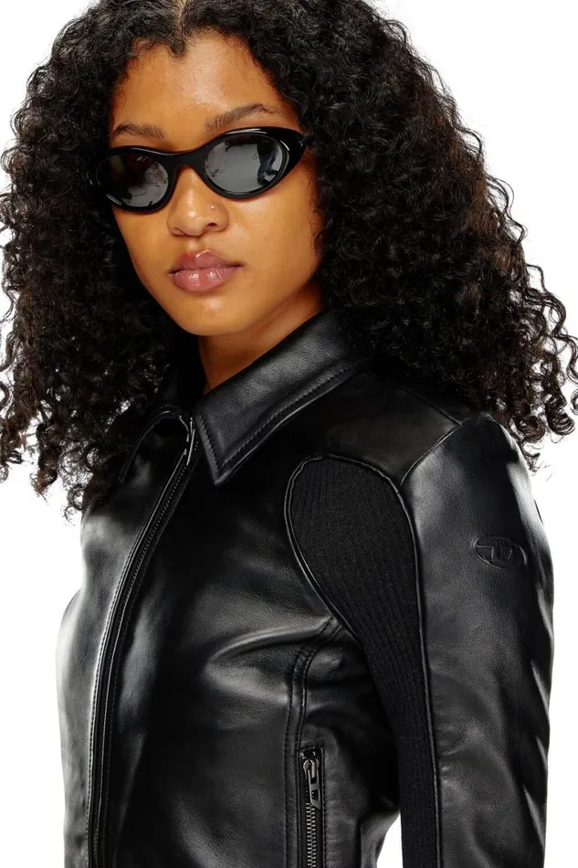 Women Diesel Jackets LTOTEMP1 Black Women Diesel Jackets LTOTEMP1 Black