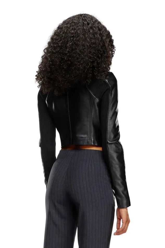 Women Diesel Jackets LTOTEMP1 Black Women Diesel Jackets LTOTEMP1 Black
