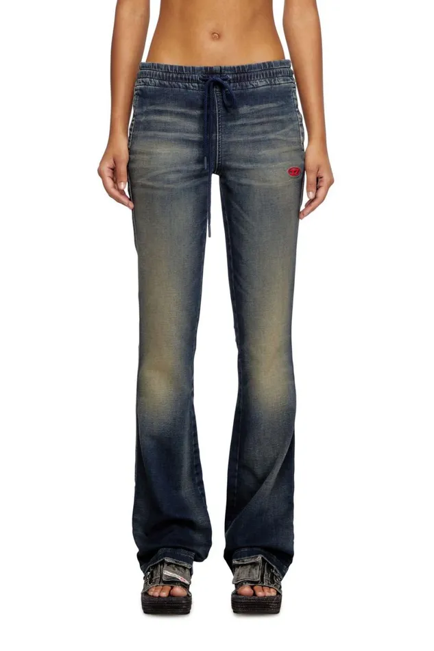 Women Diesel Jeans Bootcut 2069 DEbbey Joggjeans 068PM Dark Blue Women Diesel Jeans Bootcut 2069 DEbbey Joggjeans 068PM Dark Blue