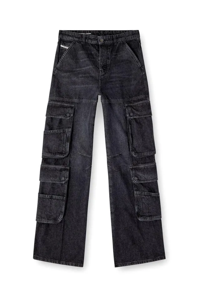 Women Diesel Jeans Relaxed Jeans 1996 DSire 0HLAA Blackdark Grey Women Diesel Jeans Relaxed Jeans 1996 DSire 0HLAA Blackdark Grey