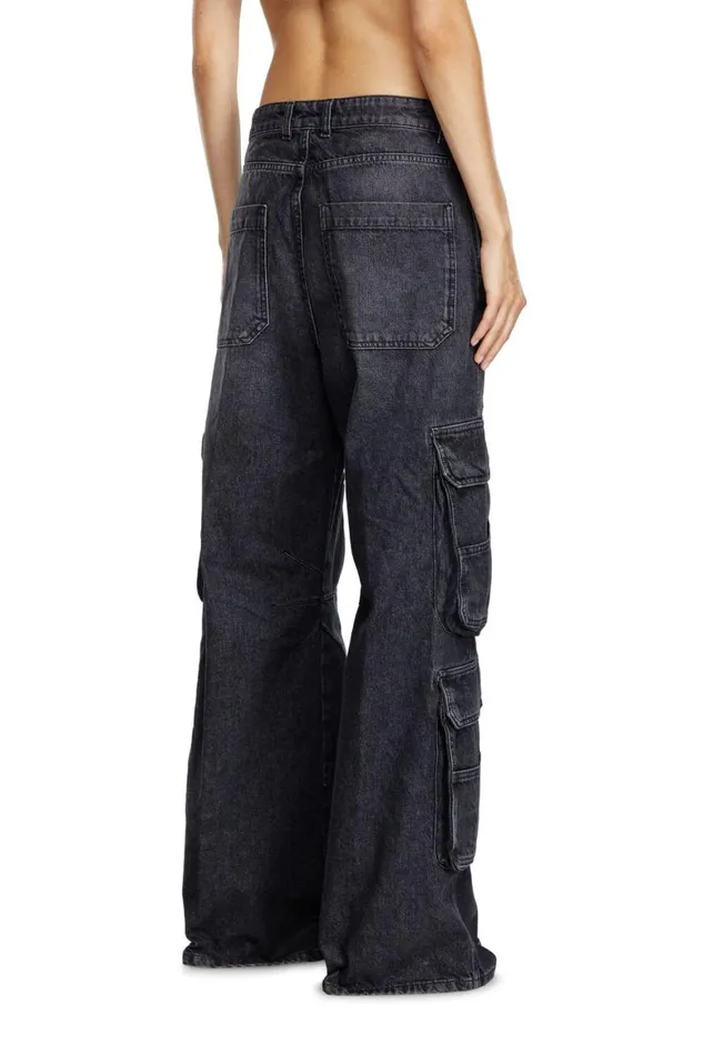 Women Diesel Jeans Relaxed Jeans 1996 DSire 0HLAA Blackdark Grey Women Diesel Jeans Relaxed Jeans 1996 DSire 0HLAA Blackdark Grey