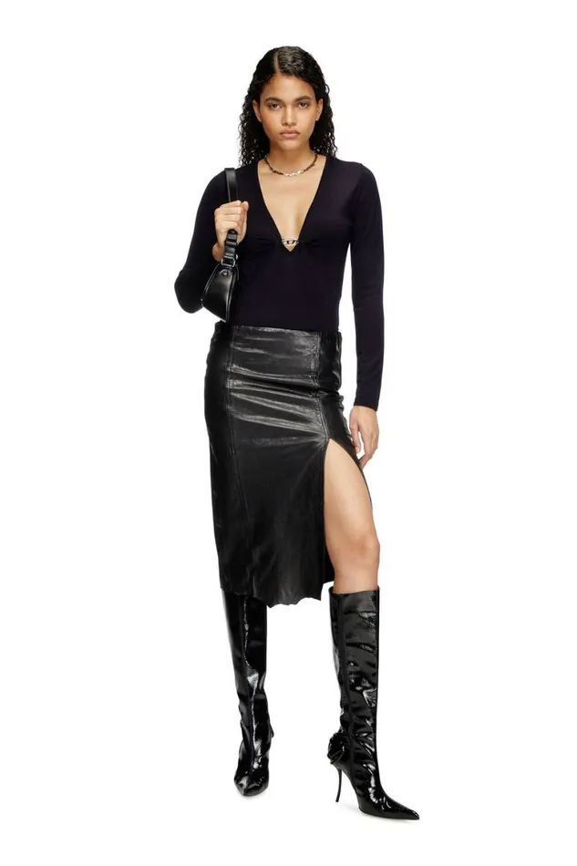 Women Diesel Knitwear MPIAFFY Dark Blue