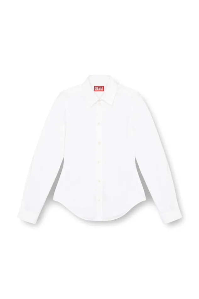 Women Diesel TShirts and Tops CGISELP1 White