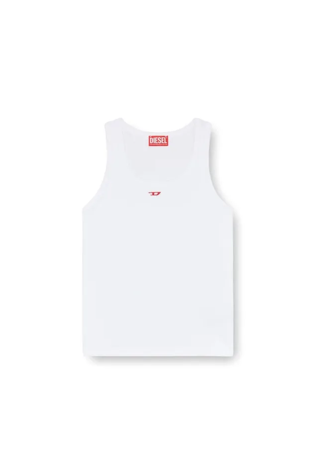 Women Diesel TShirts and Tops TANKYD White
