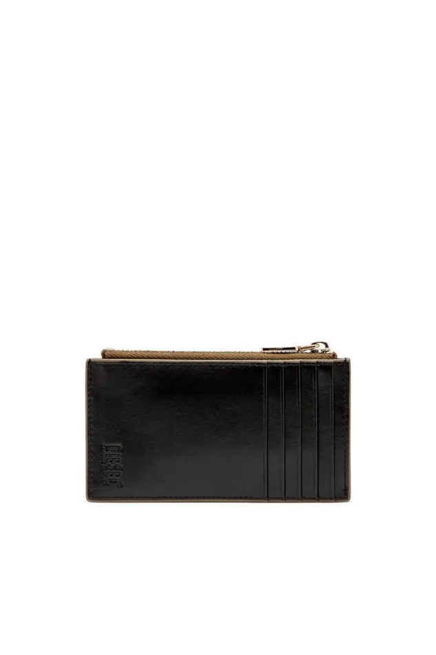 Women Diesel Wallets 1DR CARD HOLDER III Bronze