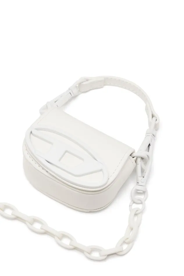 Women Diesel Wallets 1DR XXS CHAIN White