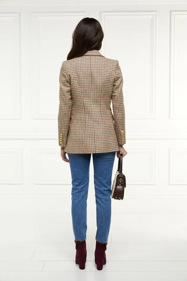 Women Double Breasted Blazer Charlton Tweed Holland Cooper Tailoring