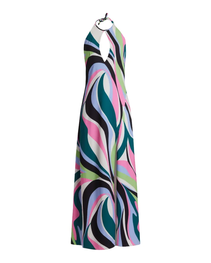 Women Dresses and Jumpsuits PatBO DELOS KEYHOLE MAXI DRESS FINAL SALE Black Multi