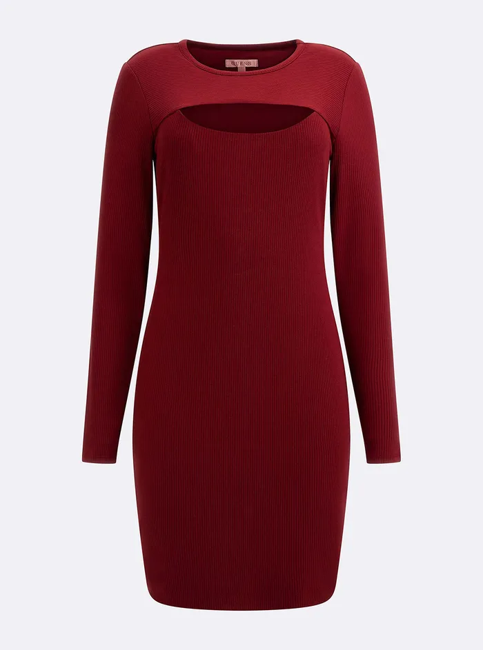 Women Dresses GUESS Eco Red Lana Mini Dress Women Dresses GUESS Eco Red Lana Mini Dress