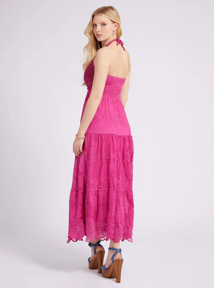 Women Dresses GUESS Purple Dragonfruit Vanda Maxi Dress Women Dresses GUESS Purple Dragonfruit Vanda Maxi Dress