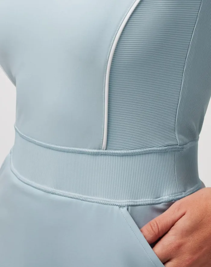 Women Dresses TravisMathew ROYAL TREATMENT MOVEKNIT DRESS Celestial Blue Women Dresses TravisMathew ROYAL TREATMENT MOVEKNIT DRESS Celestial Blue
