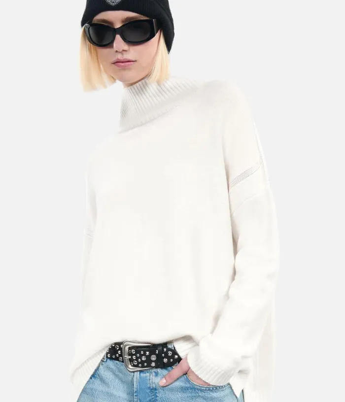 Women Ecru Cashmere Sweater THE KOOPLES Sweaters