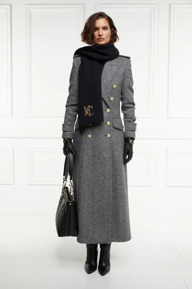 Women Elle Scarf Black Holland Cooper Scarves
