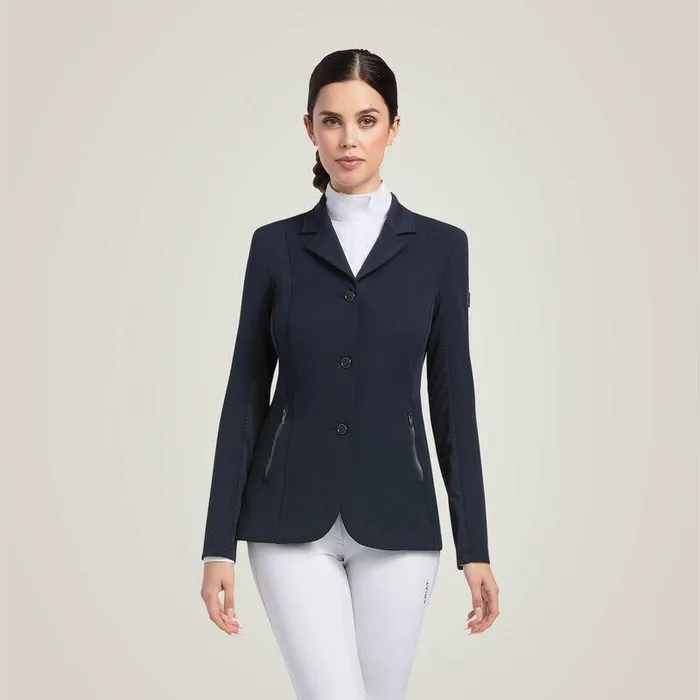 Women English Riding Ariat Galatea Bellatrix Show Coat Show Navy