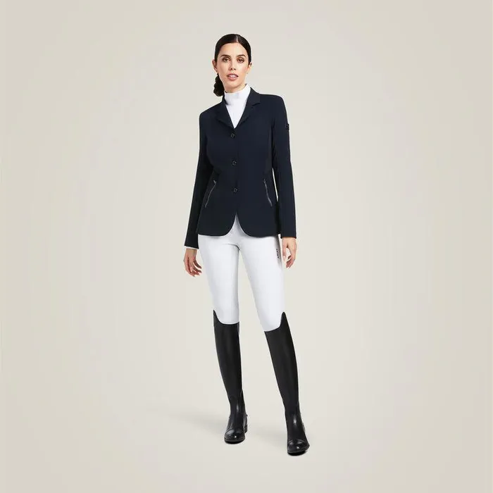 Women English Riding Ariat Galatea Bellatrix Show Coat Show Navy