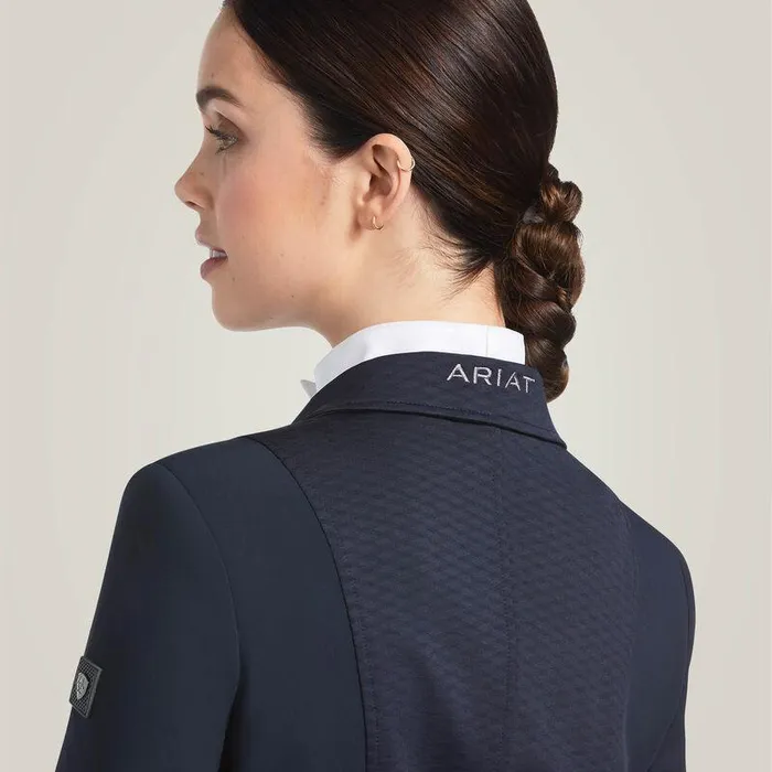 Women English Riding Ariat Galatea Bellatrix Show Coat Show Navy