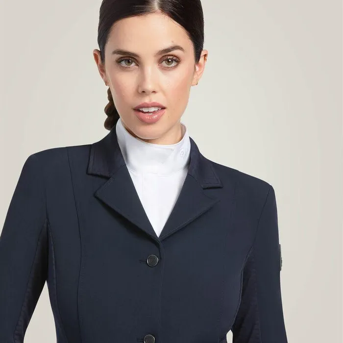 Women English Riding Ariat Galatea Bellatrix Show Coat Show Navy