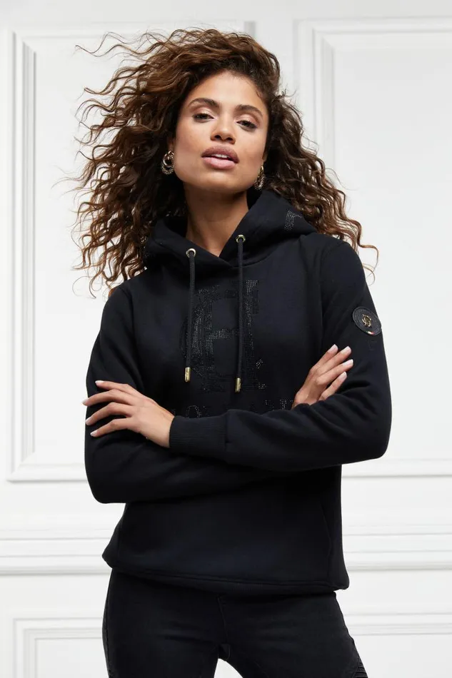 Women Essential Hoodie Black Holland Cooper Hoodies