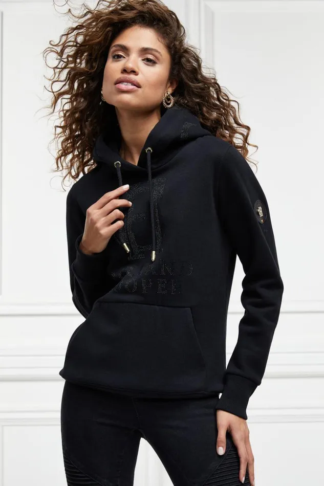 Women Essential Hoodie Black Holland Cooper Hoodies