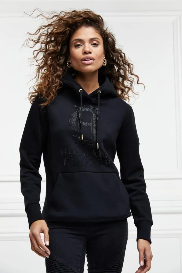Women Essential Hoodie Black Holland Cooper Hoodies