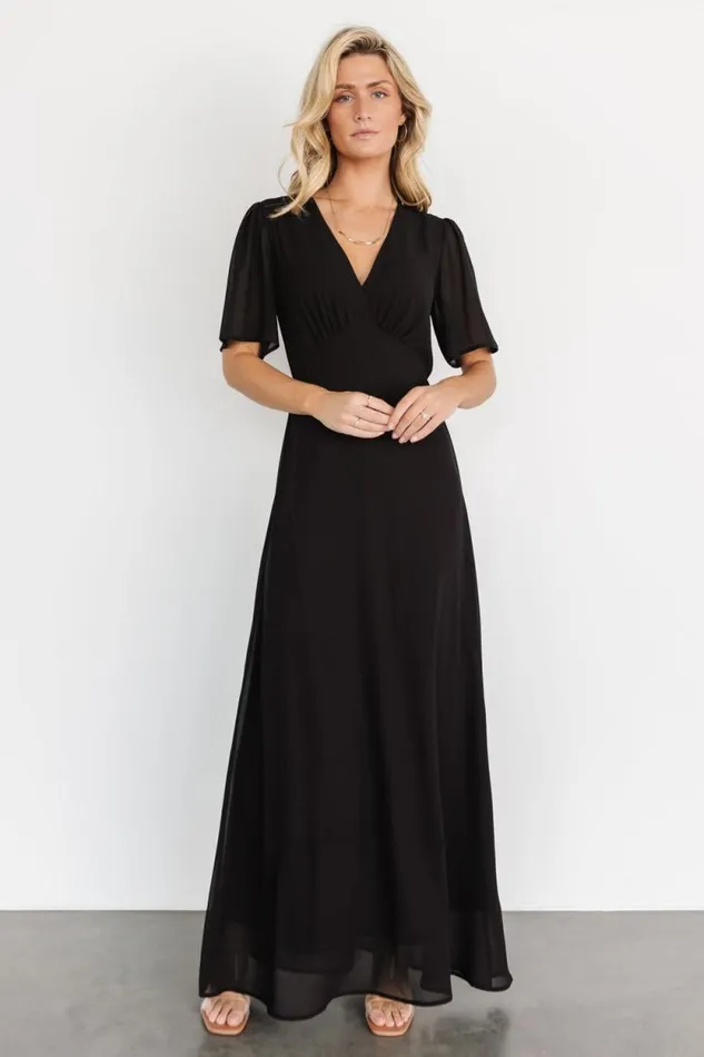 Women Esti Maxi Dress Black Baltic Born Maxi Dresses
