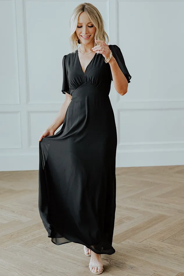 Women Esti Maxi Dress Black Baltic Born Maxi Dresses