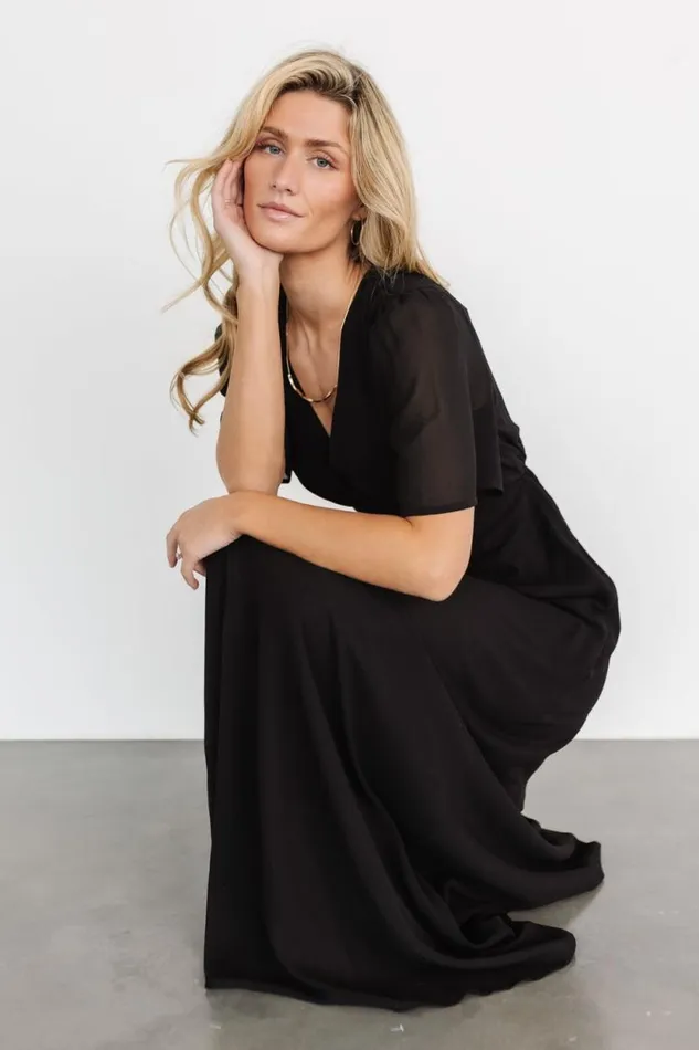 Women Esti Maxi Dress Black Baltic Born Maxi Dresses