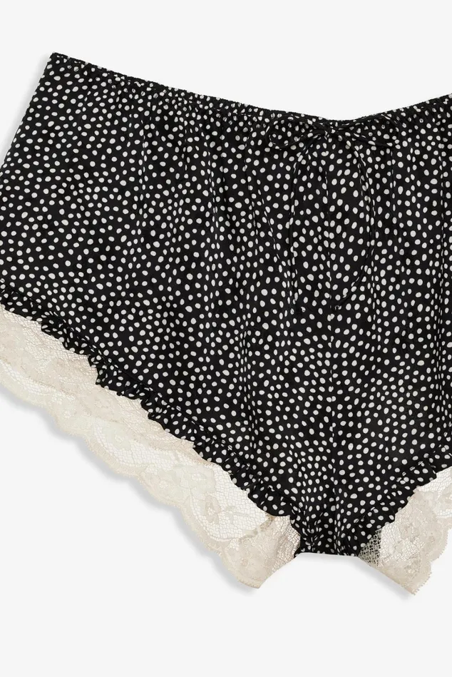 Women Evangeline Sleep Short Black For Love and Lemons Lingerie