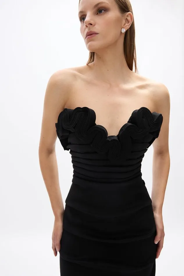 Women Evening Dresses Rachel Gilbert Ren Gown Black