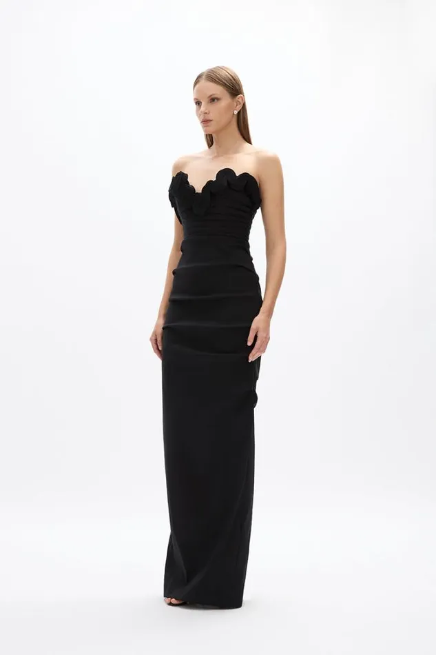 Women Evening Dresses Rachel Gilbert Ren Gown Black
