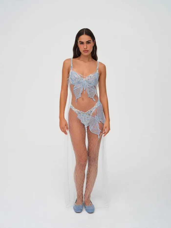 Women Evianna Maxi Dress Blue For Love and Lemons Dresses